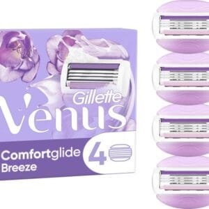 Gillette Venus Comfortglide Breeze Scheermesjes - 4 Navulmesjes