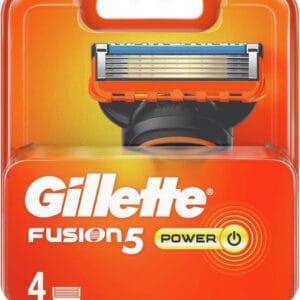 Gillette Fusion Power - Scheermesjes - 4 Stuks